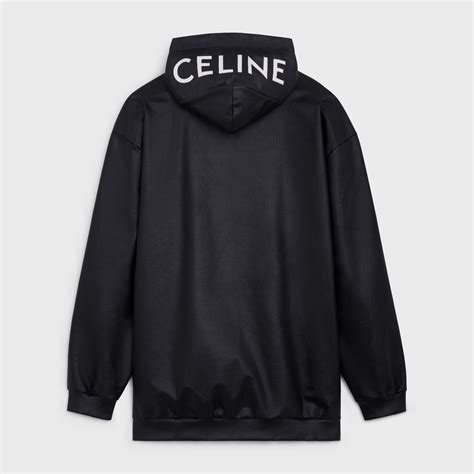 celine pullover hoodie|celine oversized hoodie in cotton fleece.